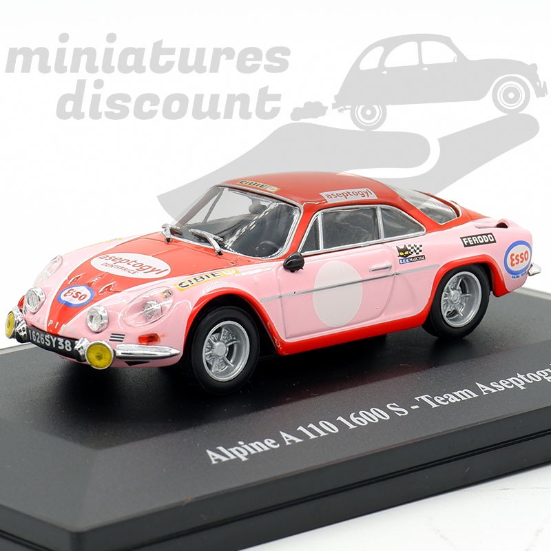 RENAULT ALPINE A110 1600 S (ROUGE) - ELIGOR - 1/43ème sous blister