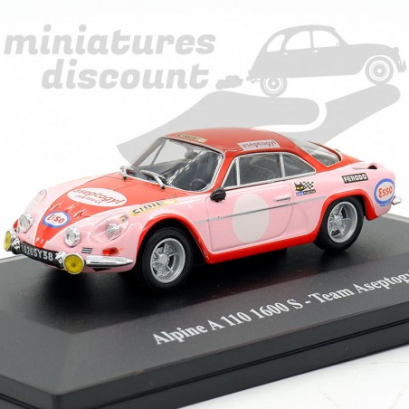 RENAULT ALPINE A110 1600 S (ROUGE) - ELIGOR - 1/43ème sous blister