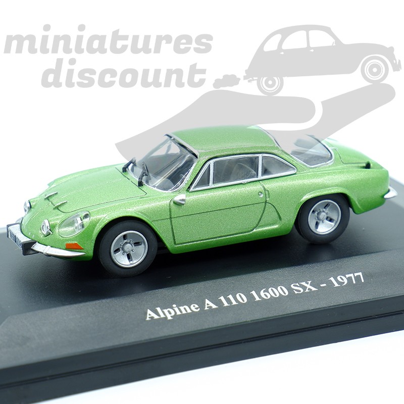 RENAULT ALPINE A110 1600 SX 1977 (VERT) - ELIGOR - 1/43ème sous blister