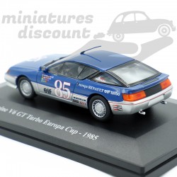 RENAULT ALPINE V6 GT TURBO EUROPA CUP 1985 (BLEU) - ELIGOR - 1/43ème sous blister