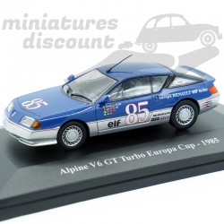 RENAULT ALPINE V6 GT TURBO EUROPA CUP 1985 (BLEU) - ELIGOR - 1/43ème sous blister