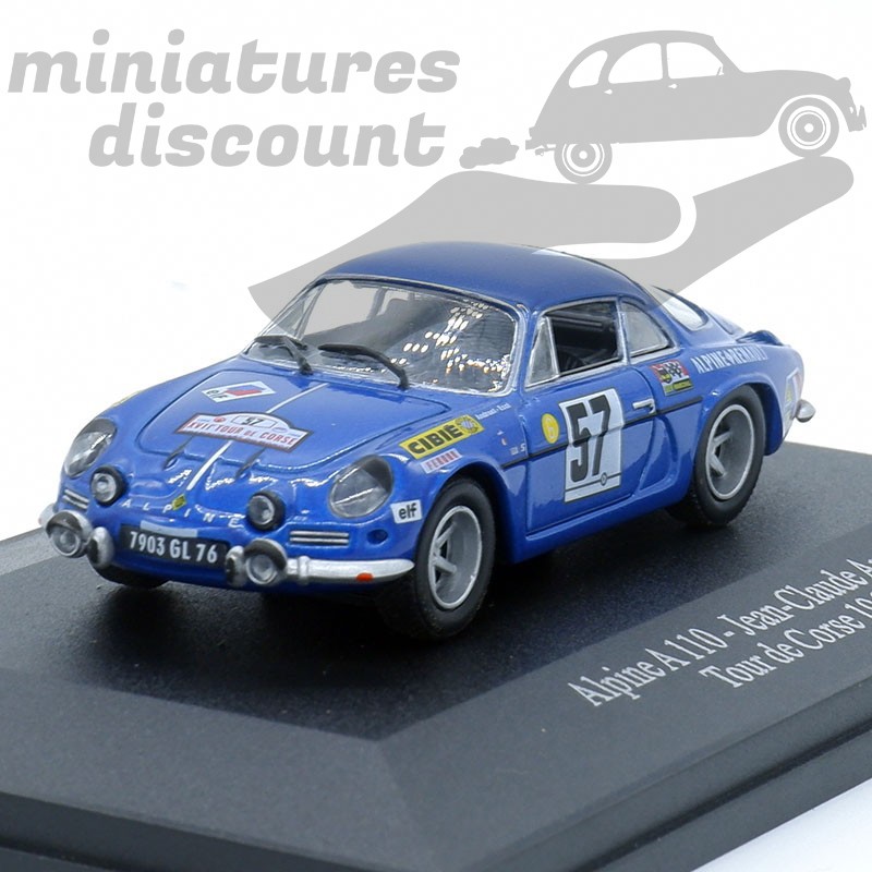 RENAULT ALPINE A110 1969 (BLEU) - 1/43ème sous blister