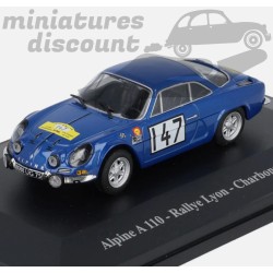 RENAULT ALPINE A 110 RALLYE LYON (BLEU) - ELIGOR - 1/43ème sous blister