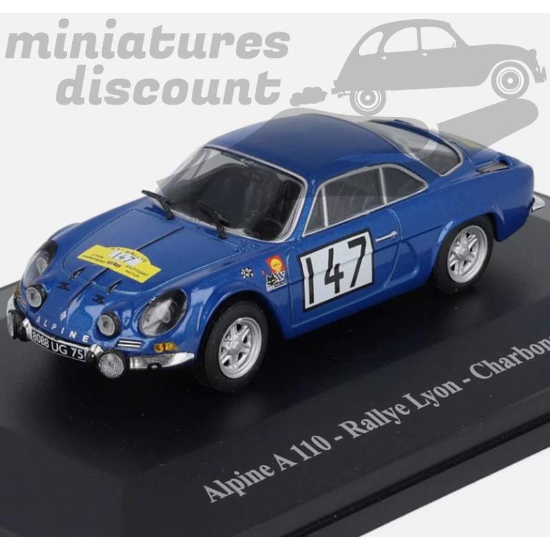 RENAULT ALPINE A 110 RALLYE LYON (BLEU) - ELIGOR - 1/43ème sous blister