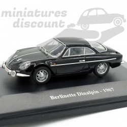 RENAULT ALPINE BERLINETTE "DINALPIN" 1967 (NOIR) - ELIGOR - 1/43ème sous blister
