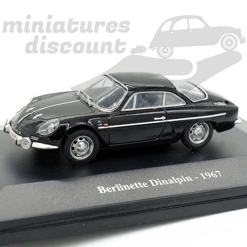 RENAULT ALPINE BERLINETTE "DINALPIN" 1967 (NOIR) - ELIGOR - 1/43ème sous blister