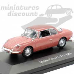 RENAULT ALPINE COUPÉ GT4 DE 1963 (ROSE) - 1/43ème sous blister