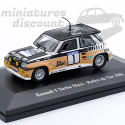 RENAULT 5 TURBO MAXI (MULTICOLORE) - ELIGOR - 1/43ème sous blister