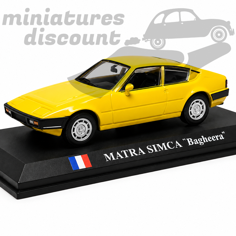 Simca Matra Bagheera (jaune) - 1/43ème en blister
