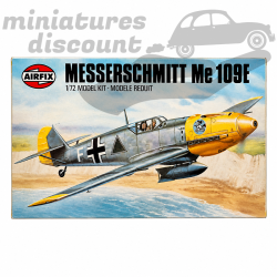 MAQUETTE - AVION MESSERSCHMITT ME 109E - AIRFIX - 1/72ème en boite