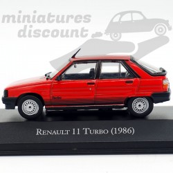RENAULT 11 TURBO (ROUGE) - 1/43ème sous blister