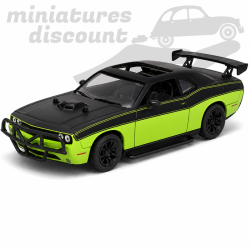 DODGE CHALLENGER SRT FAST AND FURIOUS (VERT) - 1/43ème en boite