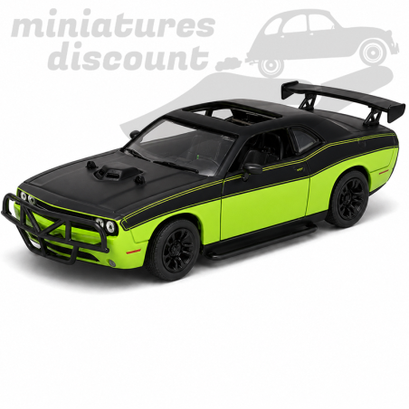 DODGE CHALLENGER SRT FAST AND FURIOUS (VERT) - 1/43ème en boite