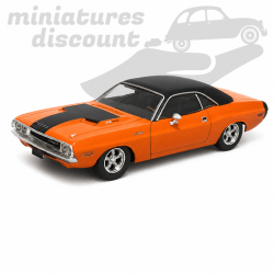 DODGE CHALLENGER R/T FAST AND FURIOUS (ORANGE) - 1/43ème en boite
