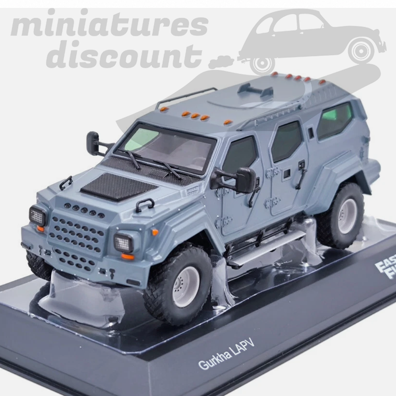 GURKHA LAPV 4X4 FAST AND FURIOUS (GRIS) - 1/43ème en boite