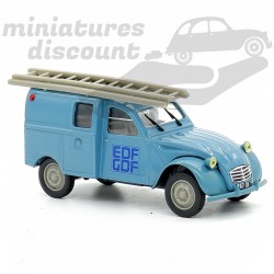 CITROËN 2CV AZU " EDF/GDF " (BLEU) - NOREV - 1/43ème sous blister