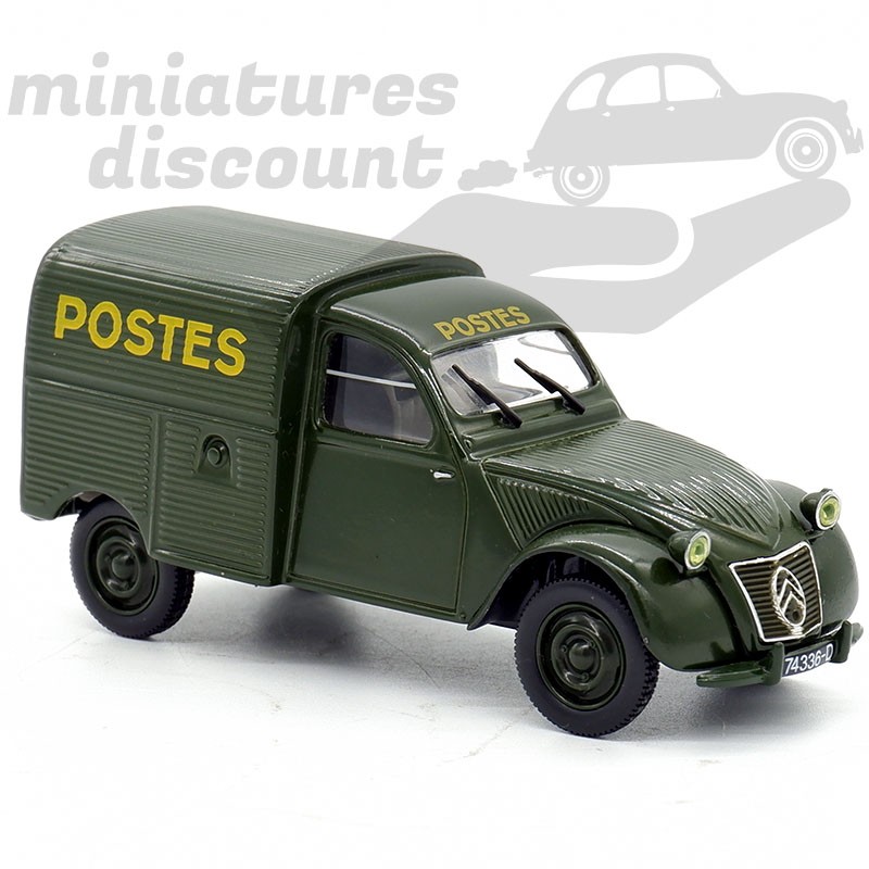 CITROËN 2CV AU "LA POSTE" (VERT FONCÉ) - NOREV - 1/43ème sous blister