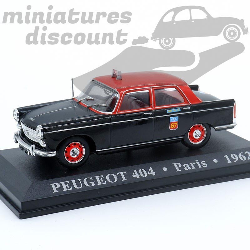 Peugeot 404 Taxi - Paris - 1962 - 1/43 ème en blister