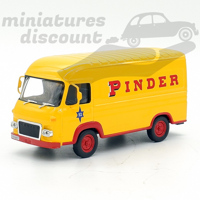 RENAULT SAVIEM " PINDER " CIRQUE PINDER (JAUNE) - 1/43ème sous blister