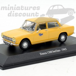 SIMCA 1300 BERLINE DE 1965 "LA POSTE" (JAUNE) - 1/43ème sous blister