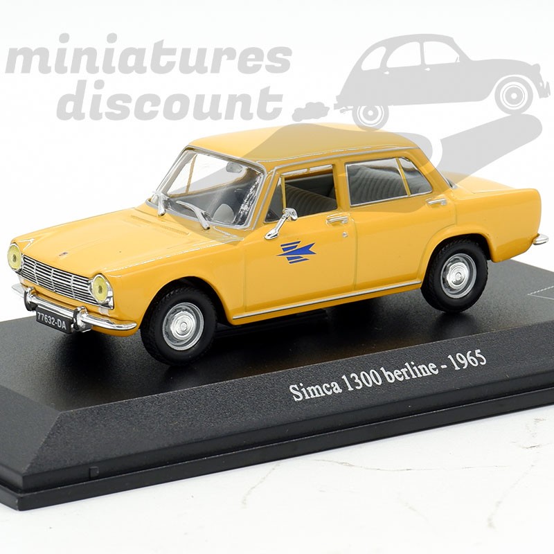 SIMCA 1300 BERLINE DE 1965 "LA POSTE" (JAUNE) - 1/43ème sous blister