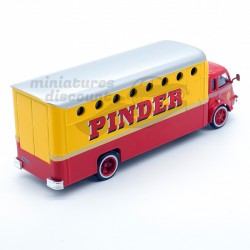 RENAULT FAINÉANT "PINDER" CIRQUE PINDER (JAUNE ET ROUGE) - 1/50ème sous blister