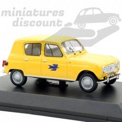 RENAULT 4 1962 LA POSTE (JAUNE) - 1/43ème sous blister