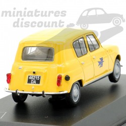 RENAULT 4 1962 LA POSTE (JAUNE) - 1/43ème sous blister