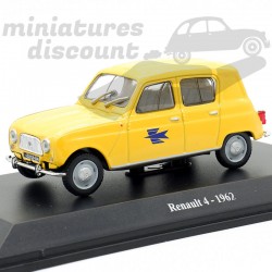 RENAULT 4 1962 LA POSTE (JAUNE) - 1/43ème sous blister