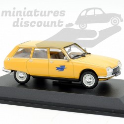 CITROËN GS BREAK 1975 LA POSTE (JAUNE) - 1/43ème en boite