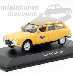 CITROËN GS BREAK 1975 LA POSTE (JAUNE) - 1/43ème en boite