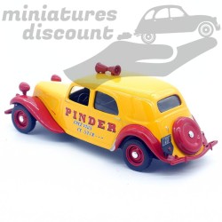 CITROËN TRACTION PINDER CIRQUE PINDER (JAUNE) - 1/43ème sous blister