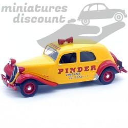 CITROËN TRACTION PINDER CIRQUE PINDER (JAUNE) - 1/43ème sous blister