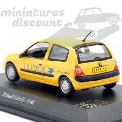 Renault Clio II 2002 - La poste - 1/43ème sous blister