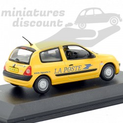 Renault Clio II 2002 - La poste - 1/43ème sous blister