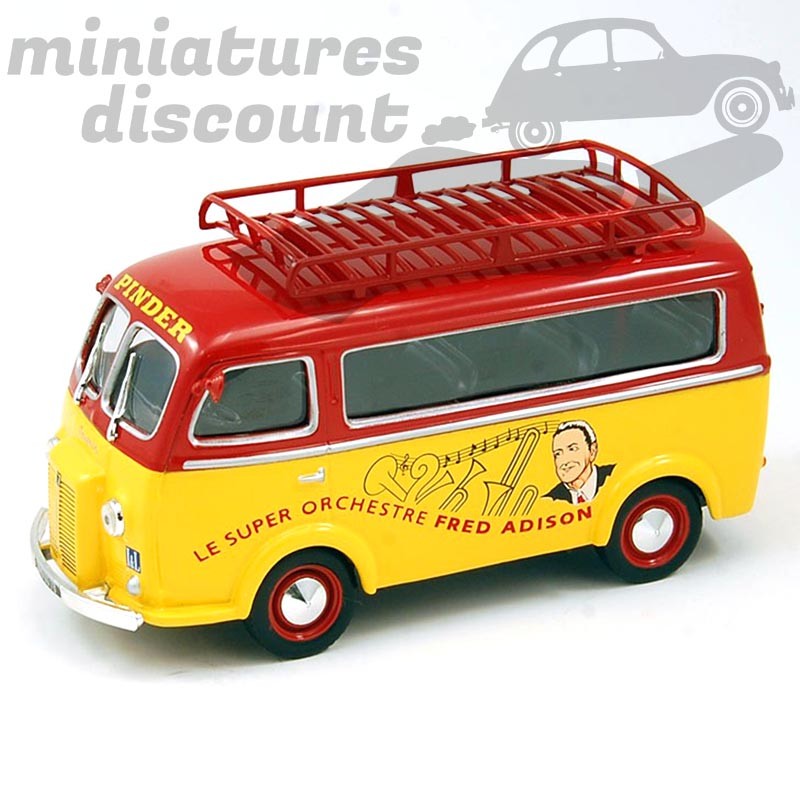 PEUGEOT D3A " PINDER " CIRQUE PINDER (JAUNE) - 1/43ème sous blister