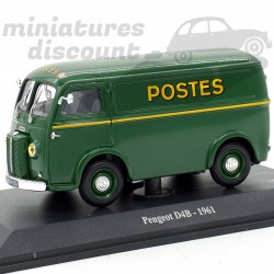PEUGEOT D4B 1961 ''LA POSTE'' (VERT FONCÉ) - 1/43ème en boite