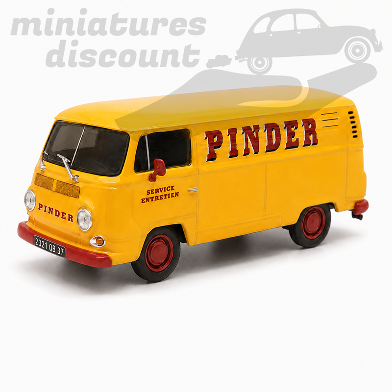 VOLKSWAGEN COMBI " PINDER " CIRQUE PINDER (JAUNE) - 1/43ème sous blister