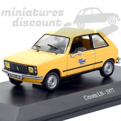 CITROËN LN 1977 LA POSTE (JAUNE) - 1/43ème sous blister