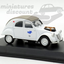 CITROËN 2CV SAHARA LA POSTE 1962 (BLANC) - 1/43ème en boite