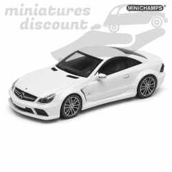 MERCEDES BENZ SL65 AMG BLACK SÉRIES (BLANC) - MINICHAMPS - 1/43ème en boite