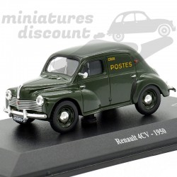 RENAULT 4CV 1950 "LA POSTE" (VERT FONCÉ) - 1/43ème en boite