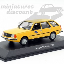 RENAULT 18 BREAK 1981 LA POSTE (JAUNE) - 1/43ème en boite