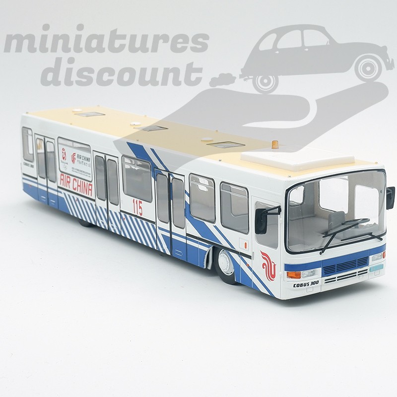 BUS COBUS 3000 "AIR CHINA" DE 1992 (BLANC - ROUGE - BLEU) - 1/43ème sous blister