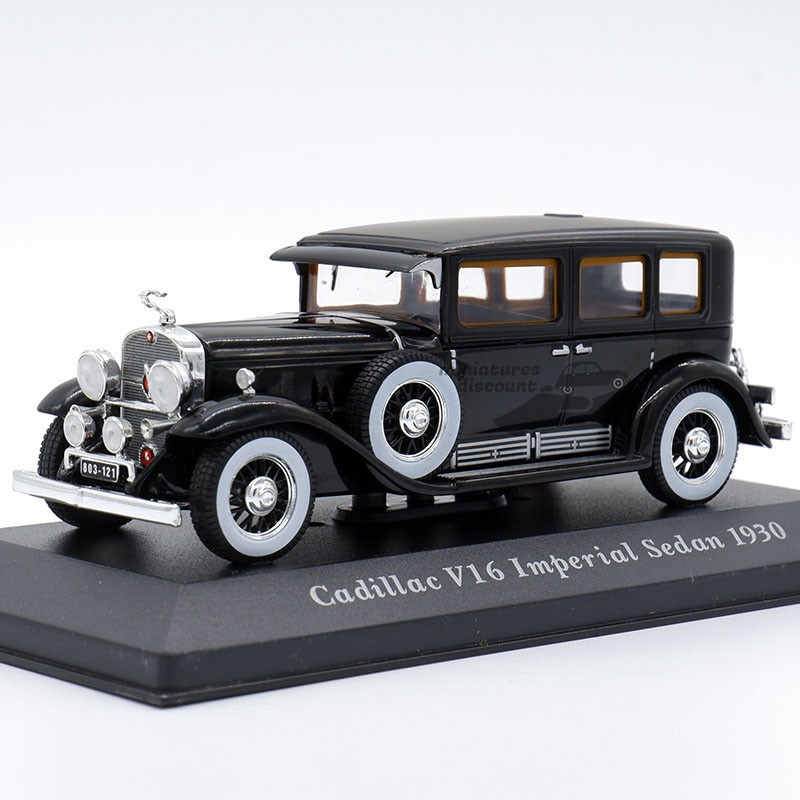 CADILLAC V16 IMPERIAL SEDAN 1930 (NOIR) - 1/43ème en boite