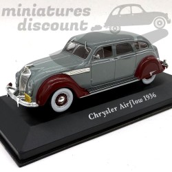 CHRYSLER AIRFLOW DE 1936 (VERT-GRIS) - 1/43ème en boite
