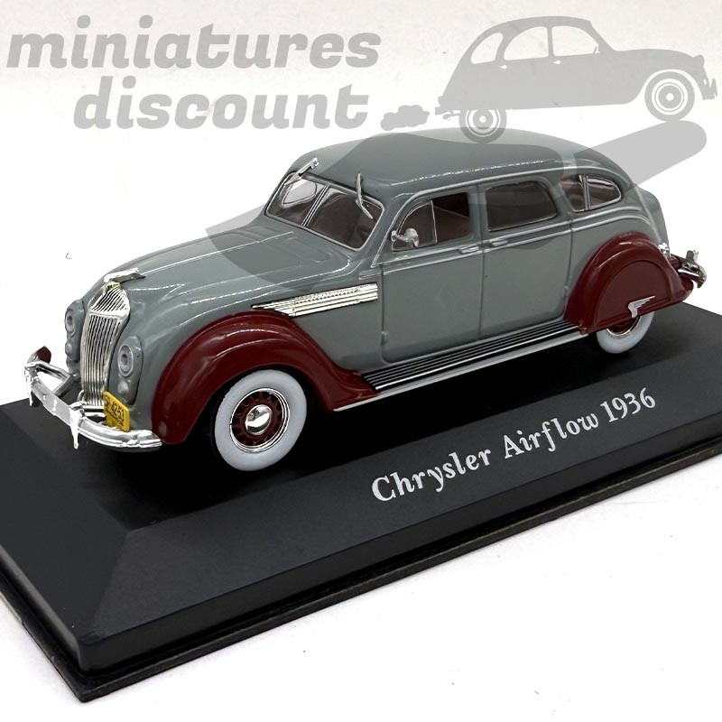 CHRYSLER AIRFLOW DE 1936 (VERT-GRIS) - 1/43ème en boite