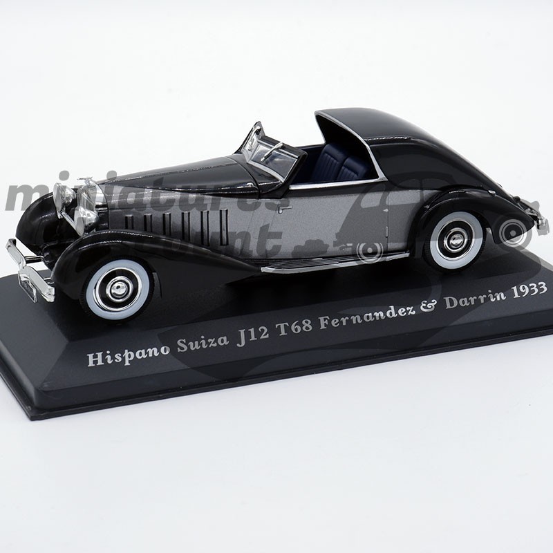 HISPANO SUIZA 1933 "FERNANDEZ & DARRIN" (NOIR) - 1/43ème en boite