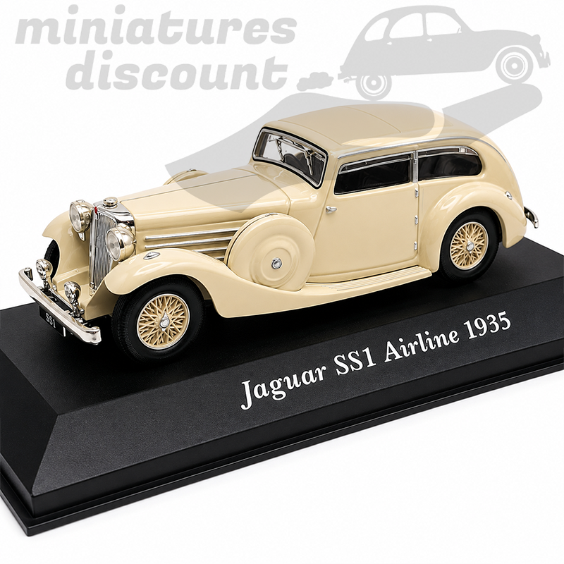 JAGUAR SS1 AIRLINE DE 1935 (BEIGE) - 1/43ème en boite