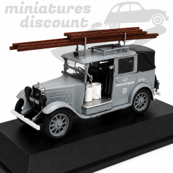 AUSTIN LOW LOWDER POMPIERS DE LONDRES (GRIS) - OXFORD - 1/43ème en boite